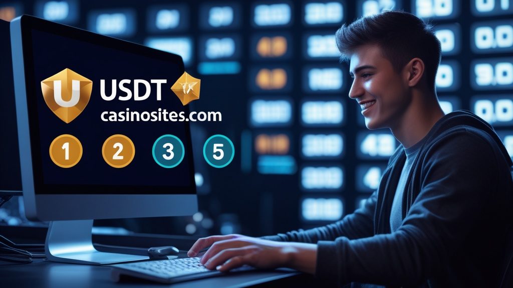 Illustration for Crypto casino sites on usdtcasinosites.com