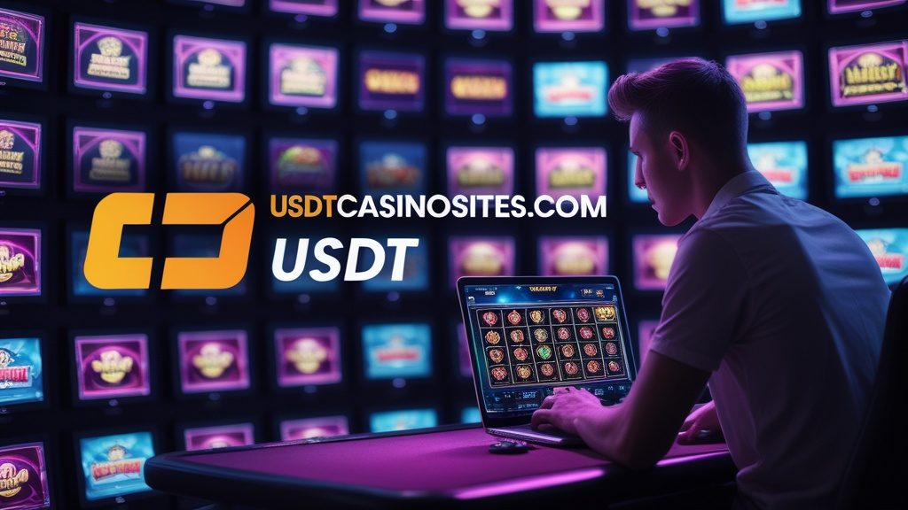 Illustration for Crypto casino reviews on usdtcasinosites.com