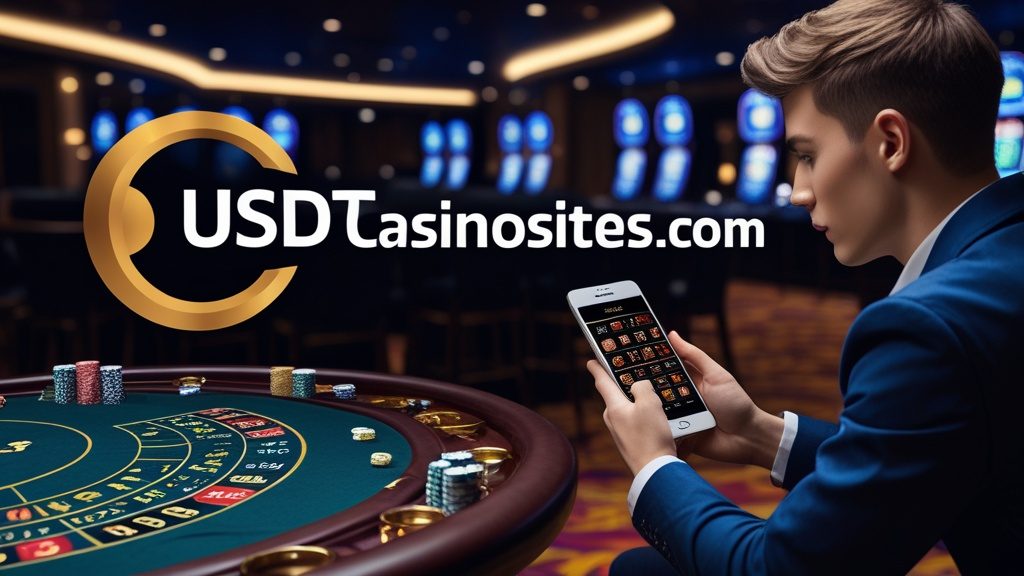 Illustration for Crypto baccarat, read as maths on usdtcasinosites.com