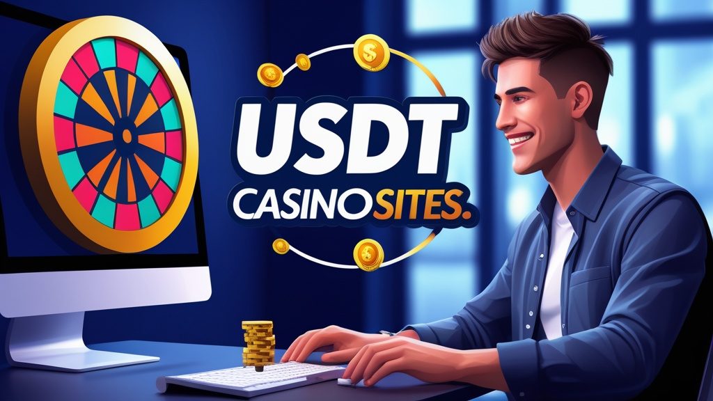 Illustration for Crypto wheel game, read as maths on usdtcasinosites.com