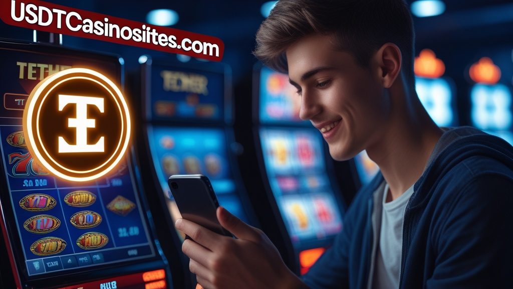 Ilustración de Sitios de casino USDT, con el precio en una sola unidad en usdtcasinosites.com